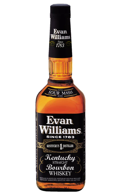 evan williams black bourbon whiskey