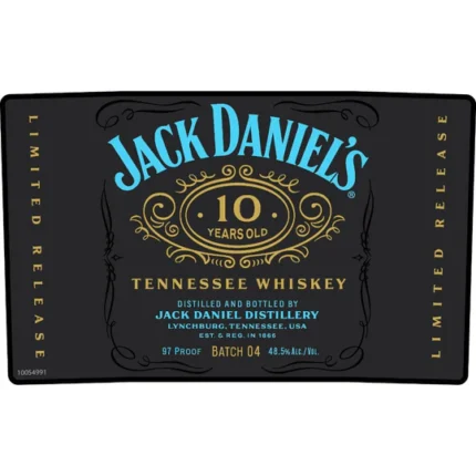 Jack Daniel's 10 Year Old Batch 04 Limited Release