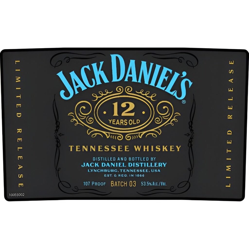 Jack Daniel's 12 Year Old Batch 03 Limited Release