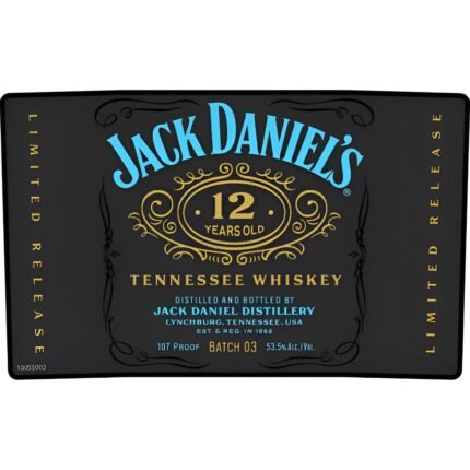 Jack Daniel's 12 Year Old Batch 03 Limited Release