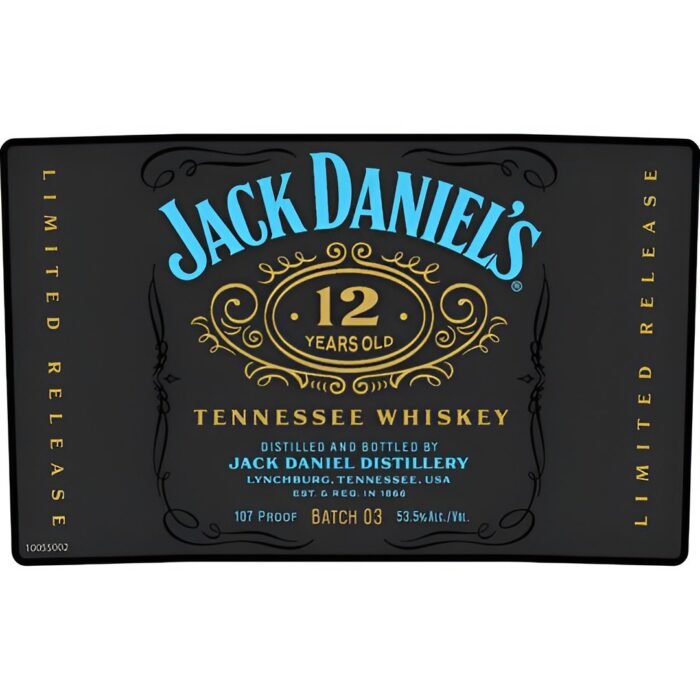 Jack Daniel's 12 Year Old Batch 03 Limited Release