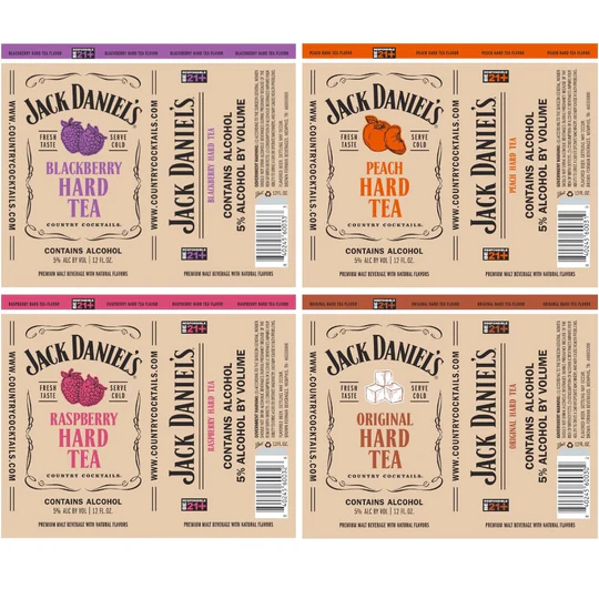 Jack Daniel’s Country Cocktails Hard Tea Variety 12pk