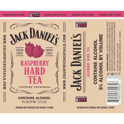 Jack Daniel’s Country Cocktails Raspberry Hard Tea