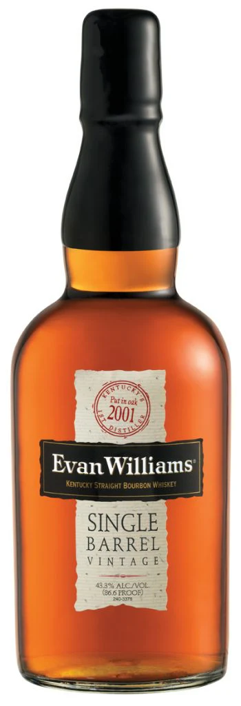 Evan Williams Single Barrel 2001 Vintage