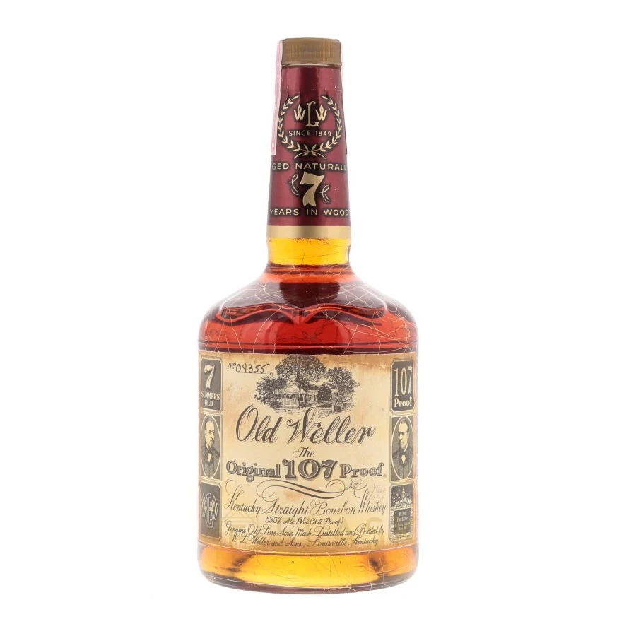 Old Weller Original 107 Proof Gold Vein Stitzel Weller 1990