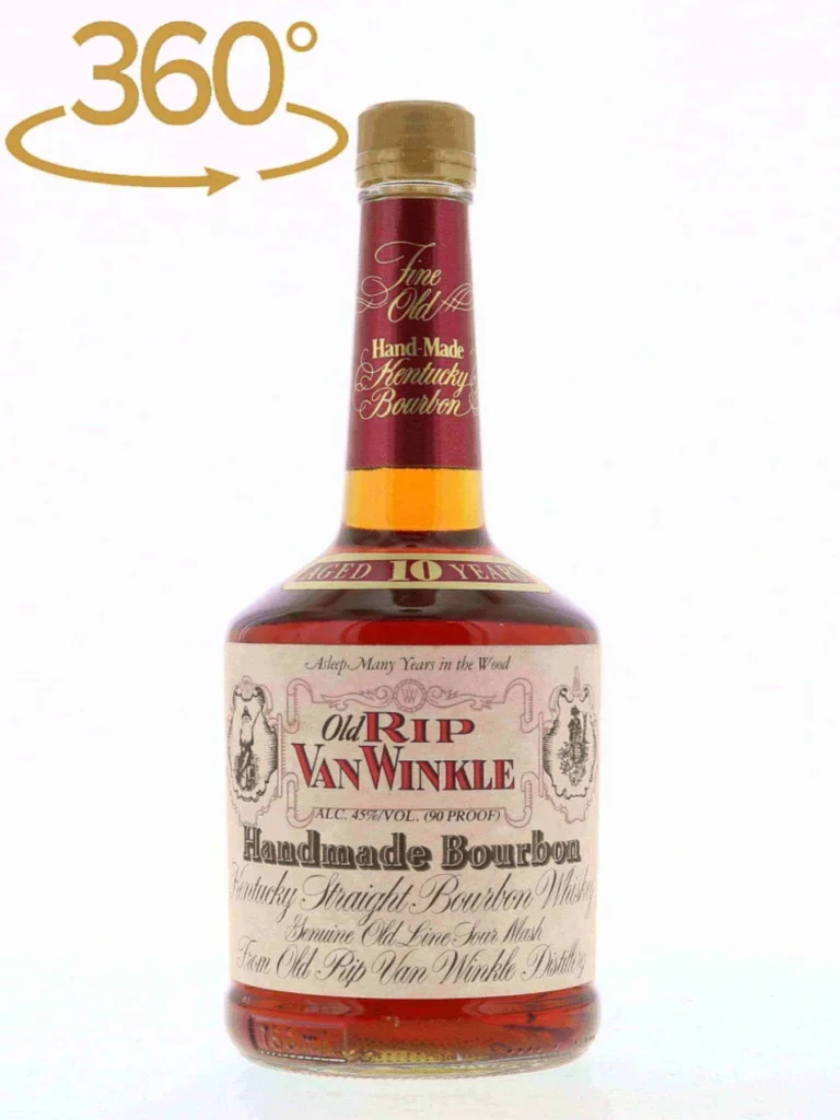 buy spirits bourbon 1997 old rip van winkle pappy 10 year old bourbon whiskey lawrenceburg squat bottle 90 proof online 29161017802920