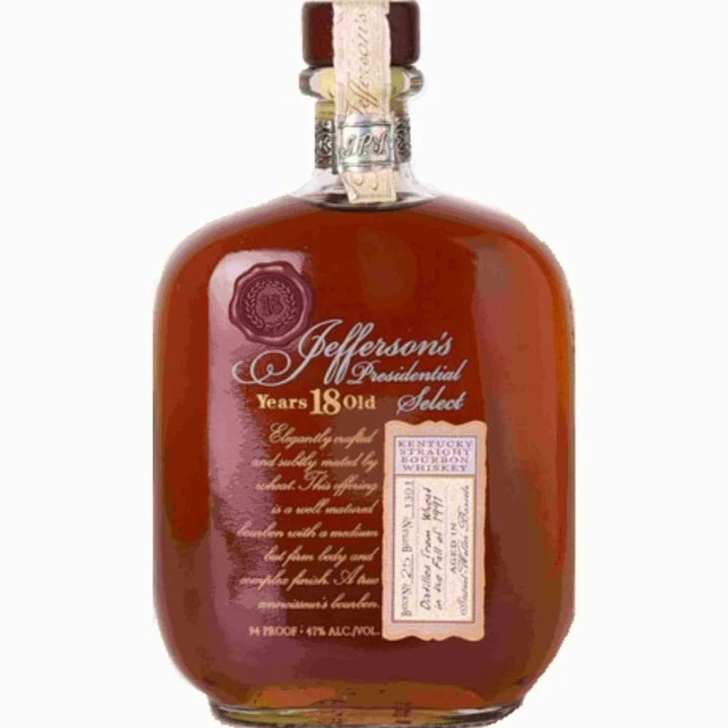 buy spirits bourbon jeffersons presidential select 18 year batch 6 online 29287328415912