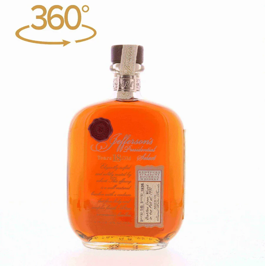 buy spirits bourbon jeffersons presidential select bourbon 18 year batch 16 online 29194903650472