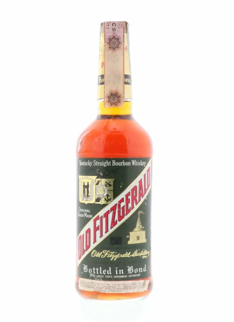 buy spirits bourbon old fitzgerald 6 year old bourbon bottled in bond 86 proof 1972 stitzel weller online 29093056839848