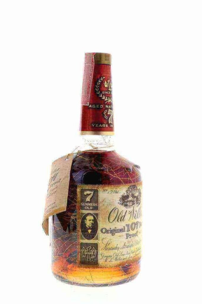 buy spirits bourbon old weller original 107 proof stitzel weller distillery gold vein bottled 1970s online 29591707615400