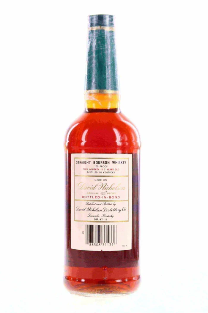 buy spirits bourbon stitzel weller david nicholson 7 year old bourbon bottled in bond b 1983 online 29327231582376