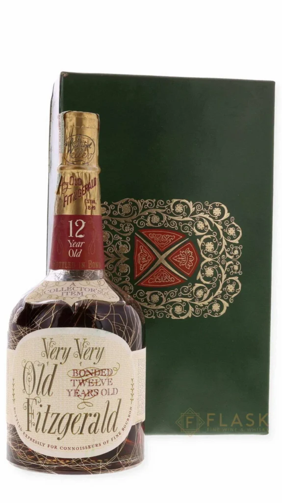 buy spirits bourbon very very old fitzgerald 12 year old bourbon 1953 stitzel weller gift box with glasses online 29329132454056