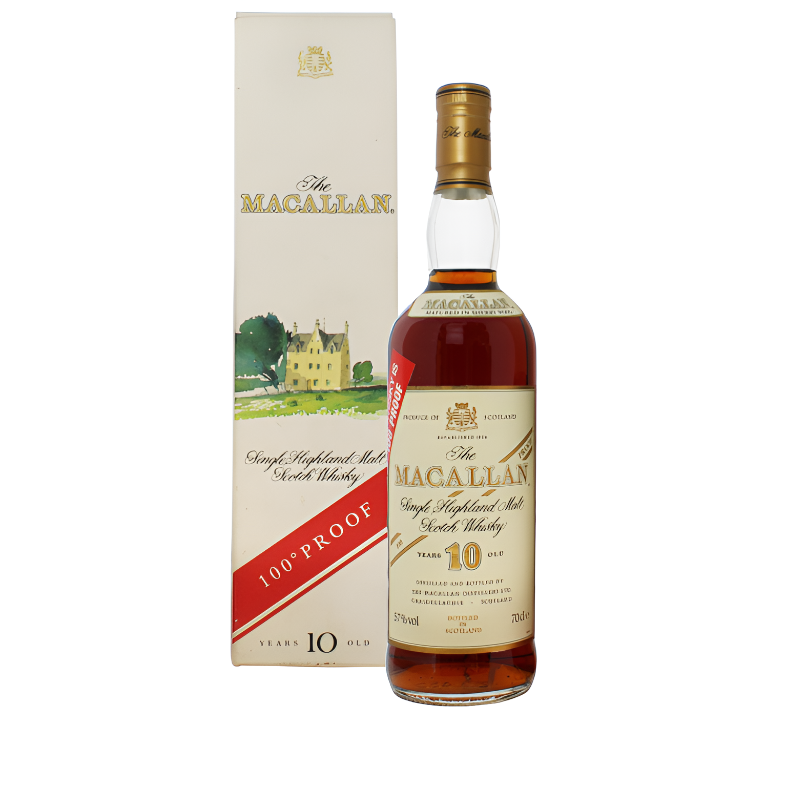 macallan 10 year old 100 proof 1990s scotch spirit whisky shop 768x768 1