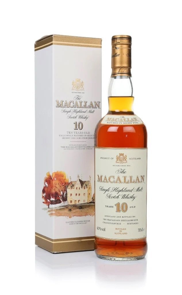 macallan 10 year old 2000s scotch spirit whisky shop