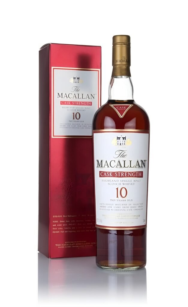 macallan 10 year old cask strength scotch spirit whisky shop 1