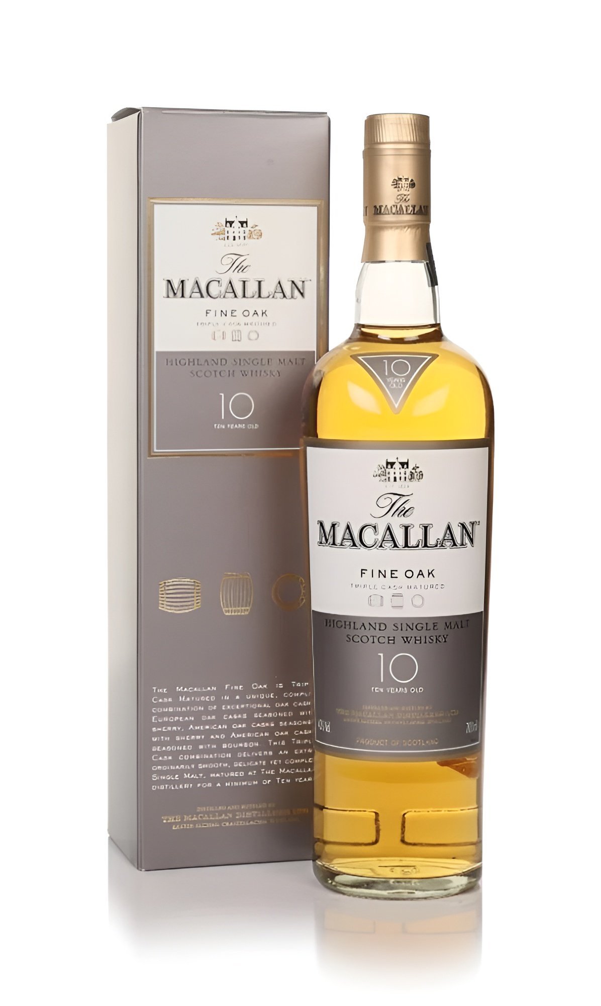 macallan 10 year old fine oak pre 2008 scotch spirit whisky shop 1