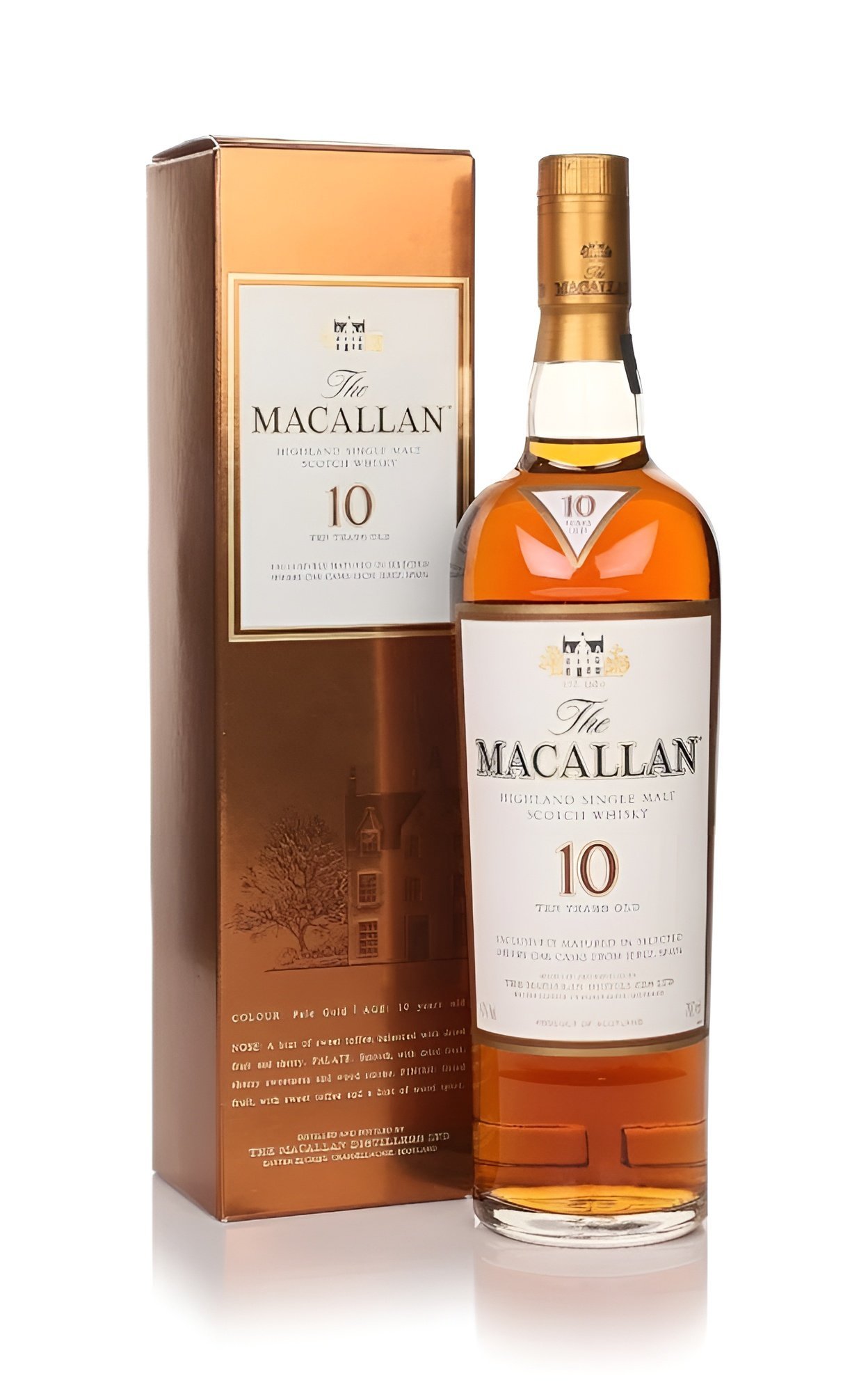 macallan 10 year old sherry oak late 2000s scotch spirit whisky shop 1