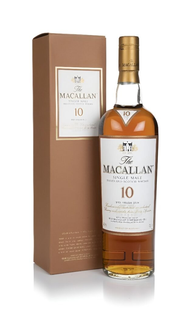 macallan 10 year old sherry oak mid 2000s scotch spirit whisky shop 1