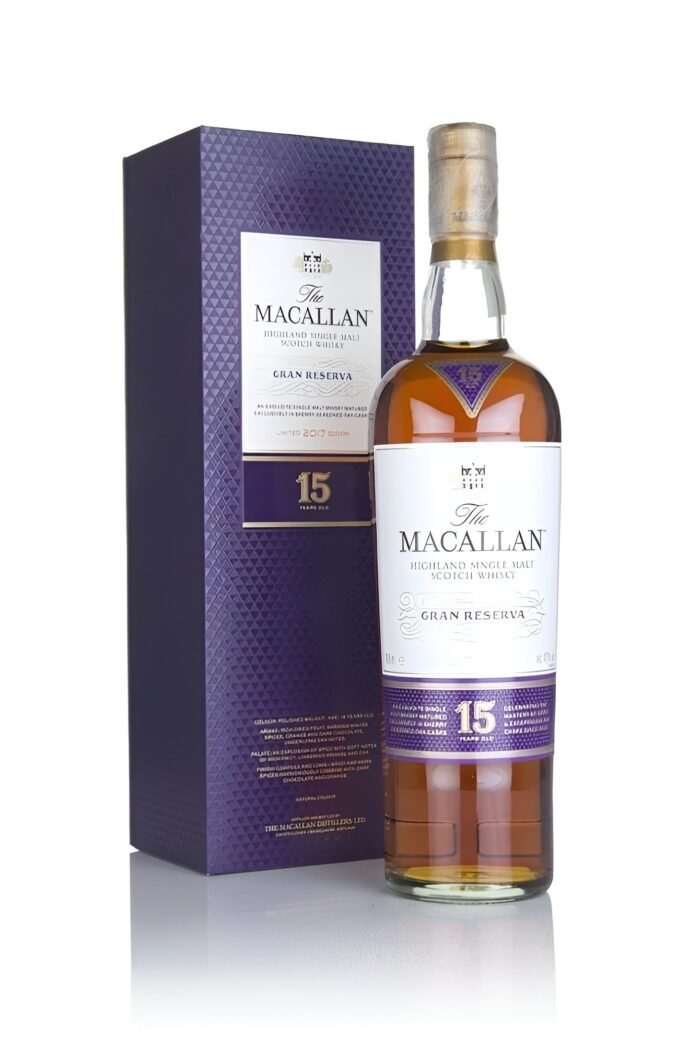 macallan 15 year old gran reserva 2017 release scotch spirit whisky shop 2