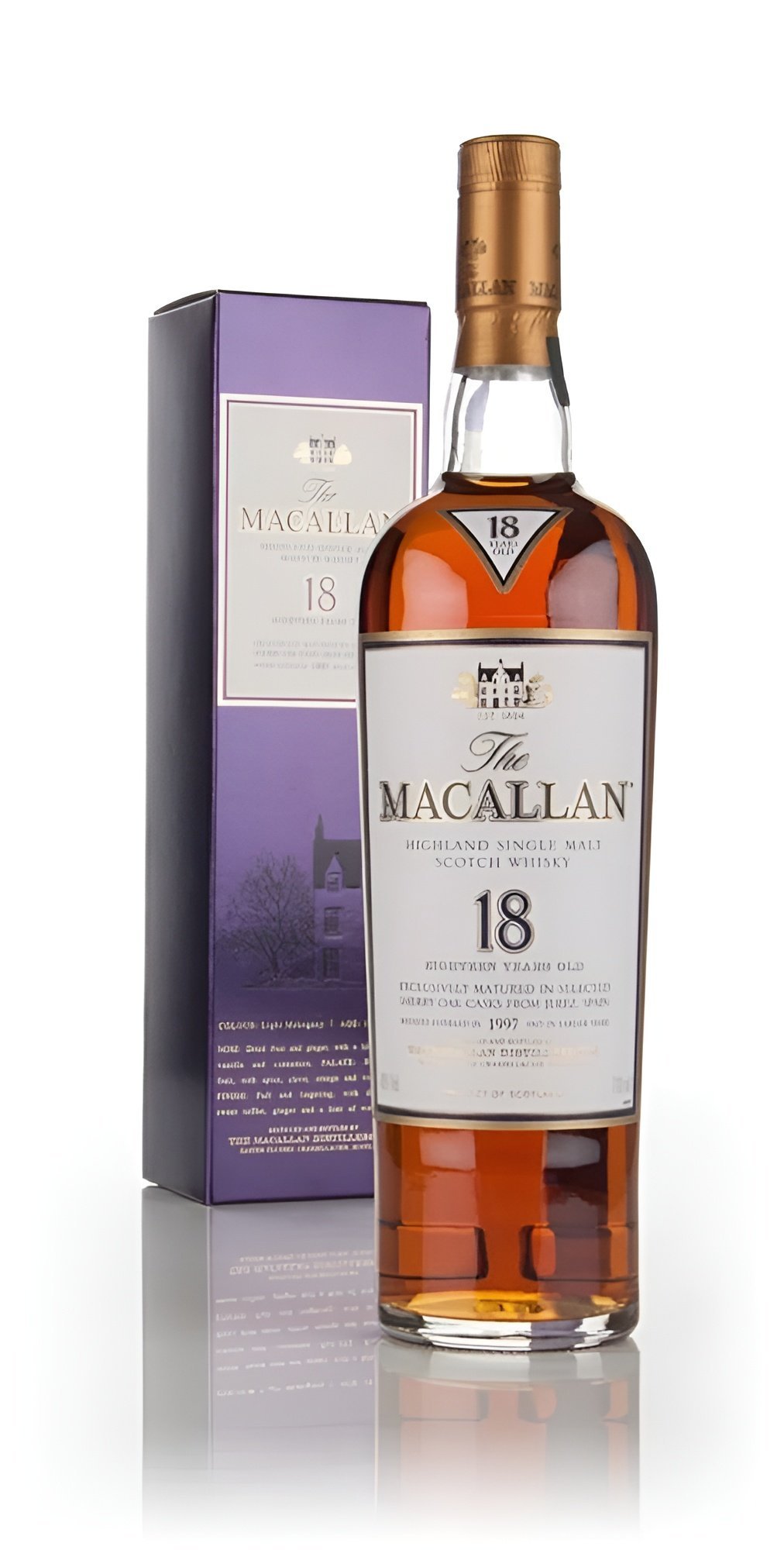 macallan 18 year old 1997 sherry oak scotch spirit whisky shop 2