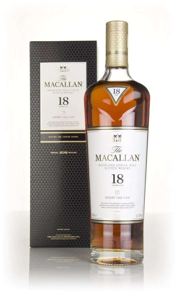 macallan 18 year old sherry oak 2018 release scotch spirit whisky shop 1