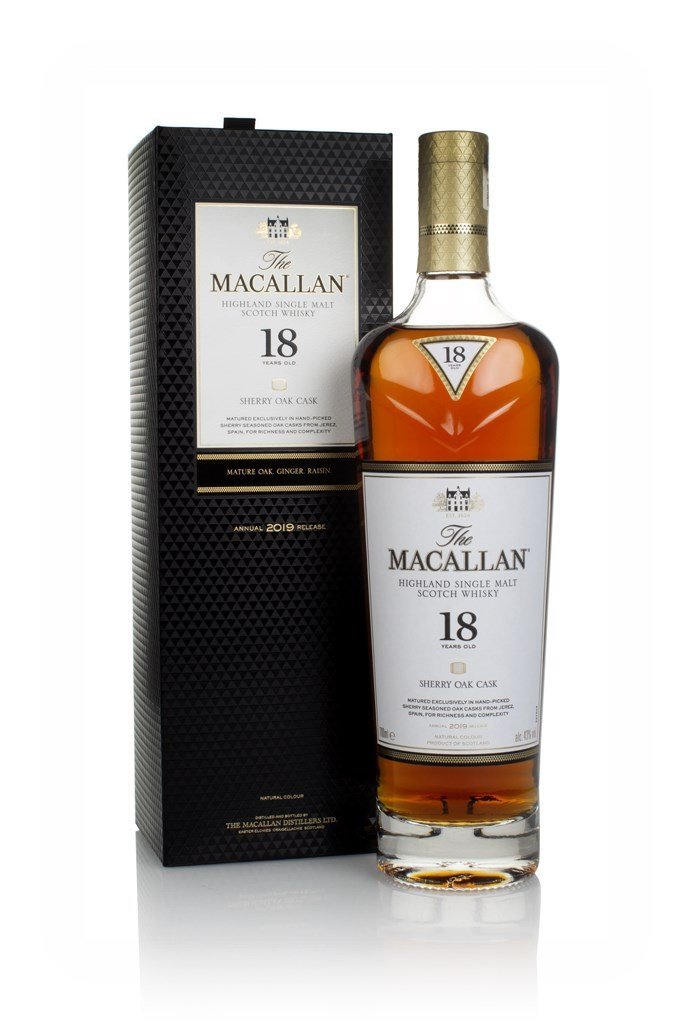 macallan 18 year old sherry oak 2019 release scotch spirit whisky shop