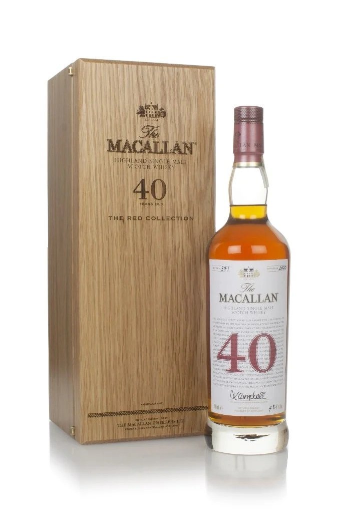 macallan 40 year old the red collection 2020 release scotch spirit