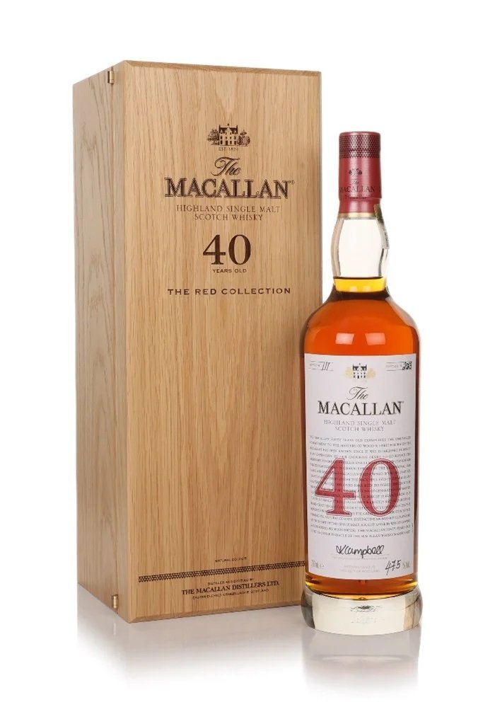 macallan 40 year old the red collection 2023 release scotch spirit 1