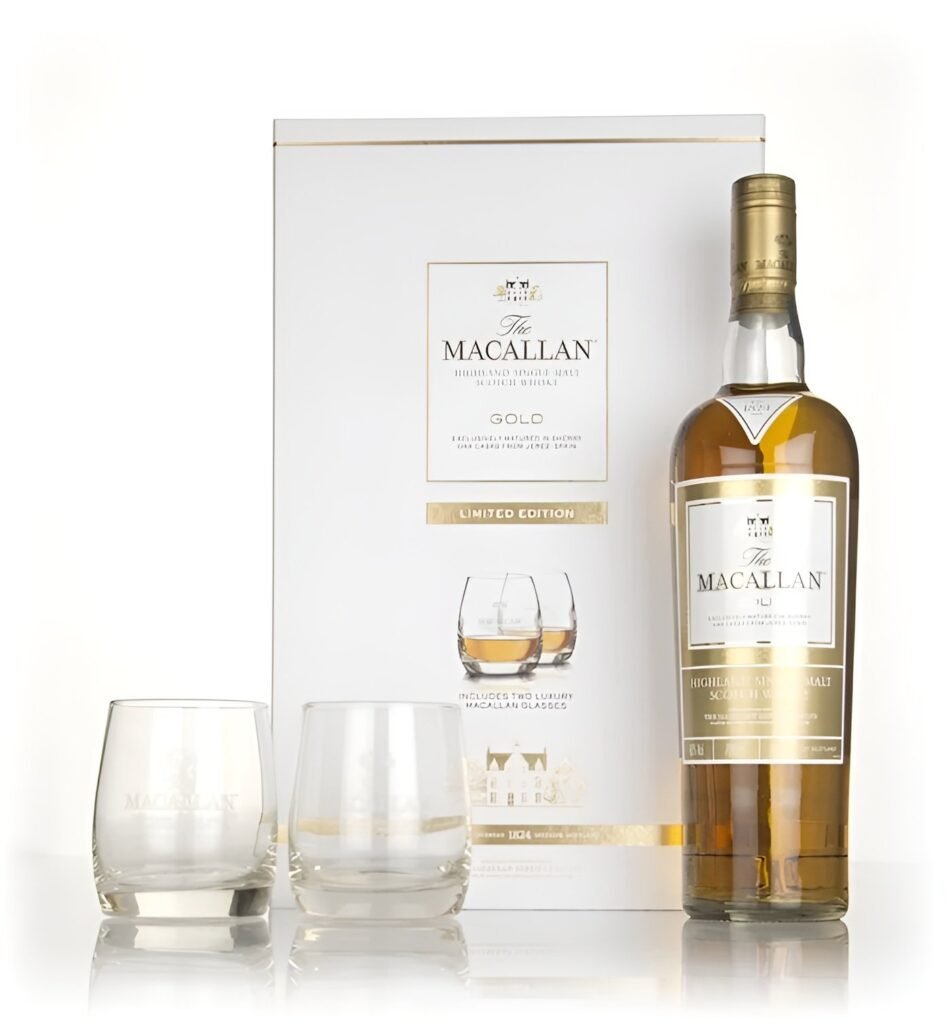 macallan gold gift pack scotch spirit whisky shop 1