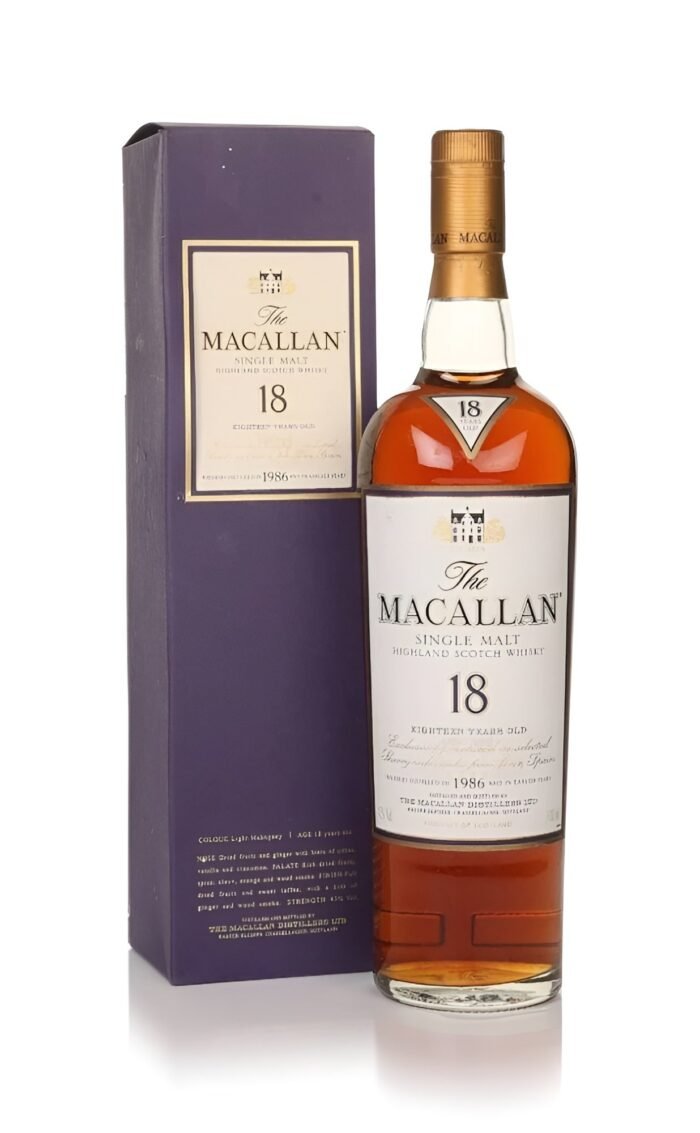 The Macallan 18 Year Old 1986 Sherry Oak